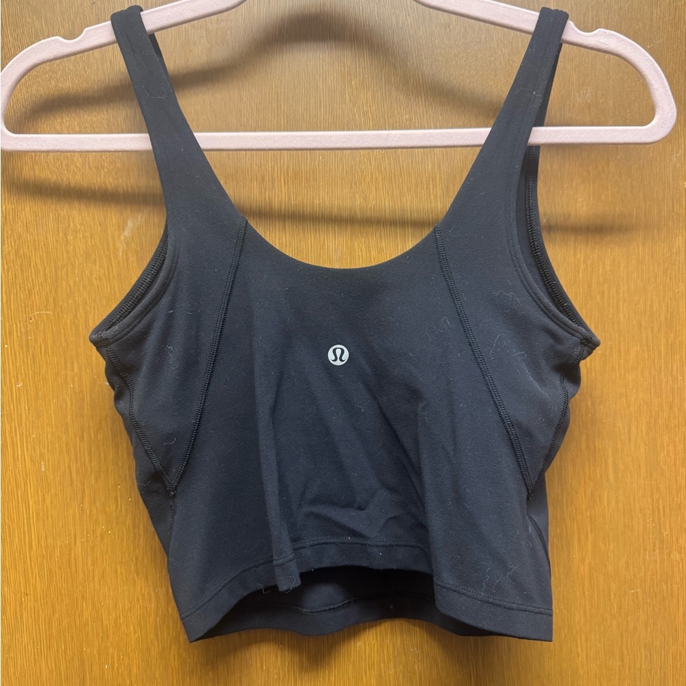 lululemon athletica Black Tank Top